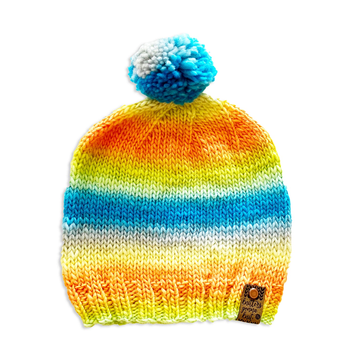 sunrise | hand knit hat