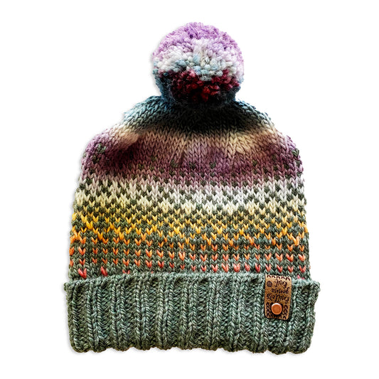 dither | hand knit hat